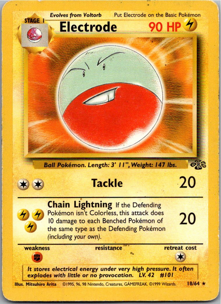 Electrode Lektrobal 18/64 Dschungel – Vorderseite