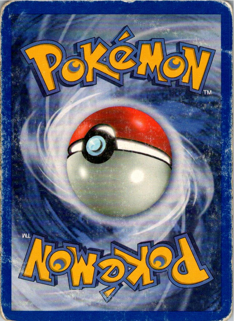 Pikachu 60/64 Dschungel – Rückseite