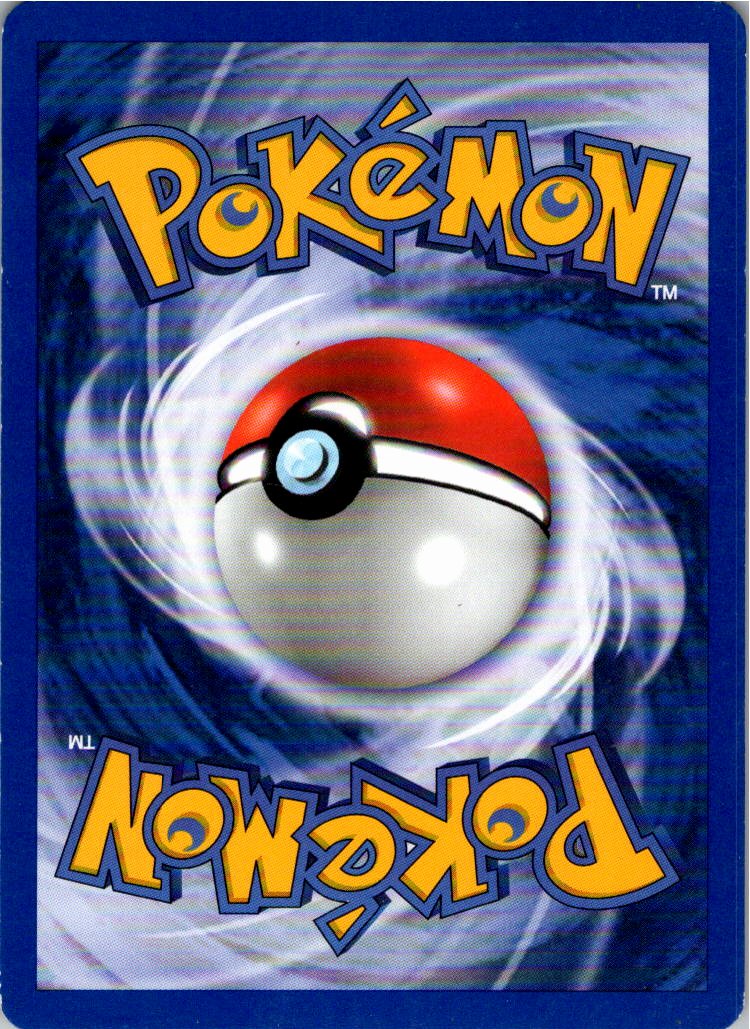 Unown [A] Icognito A 33/75 Neo Entdeckung – Rückseite