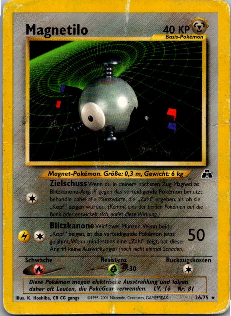 Magnetilo 26/75 Neo Entdeckung – Vorderseite