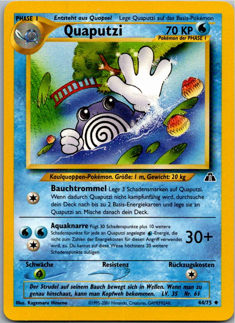 Quaputzi 44/75 Neo Entdeckung – Vorderseite