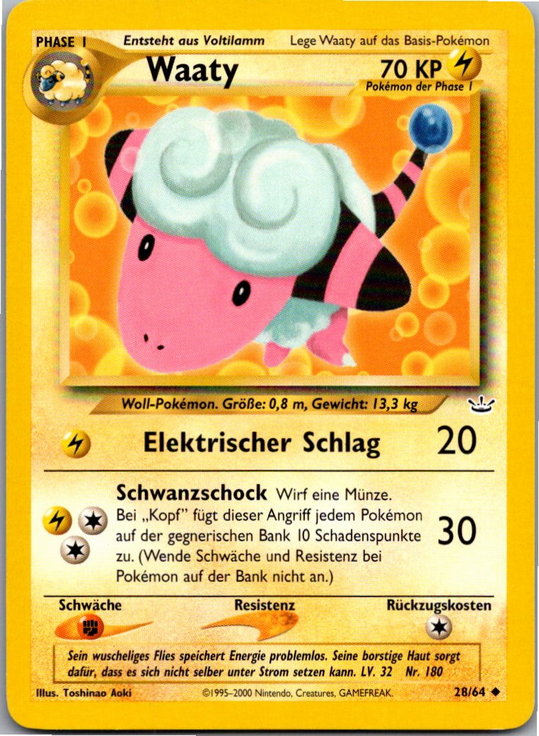 Waaty 28/64 Neo Revelation – Vorderseite