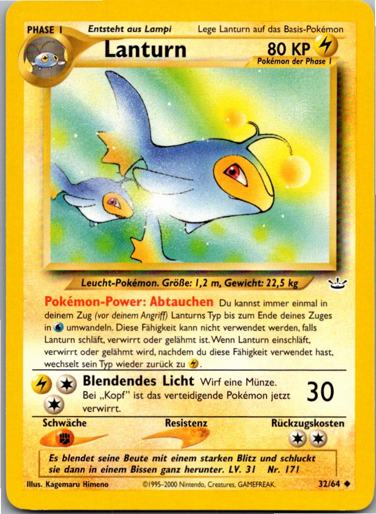 Lanturn 32/64 Neo Revelation – Vorderseite