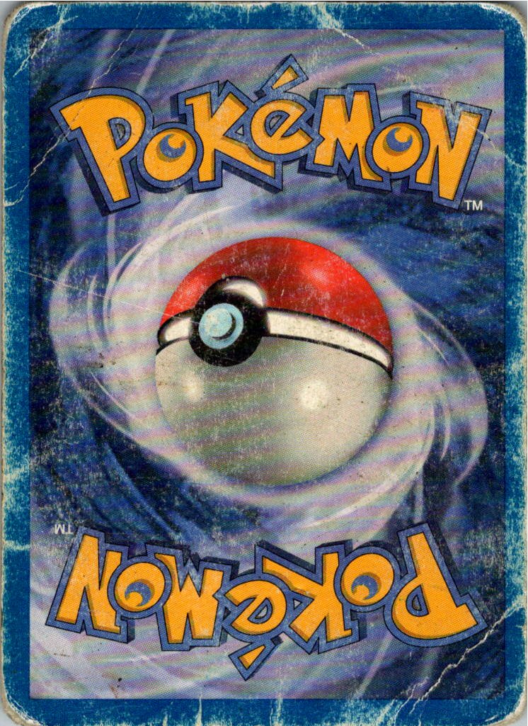 Aerodactyl 16/62 Fossil – Rückseite