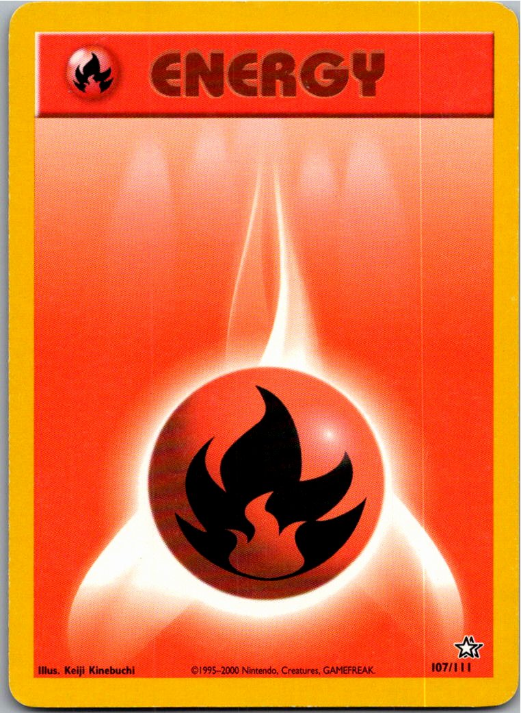Fire Energy Feuerenergie 107/111 Neo Genesis – Vorderseite
