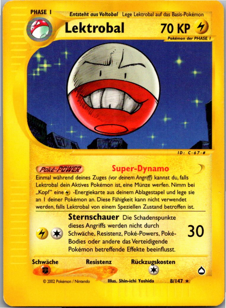 Lektrobal 8/147 Aquapolis – Vorderseite