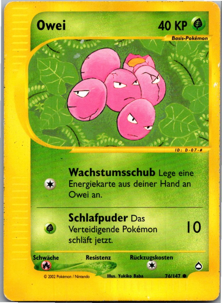 Owei 76/147 Aquapolis – Vorderseite