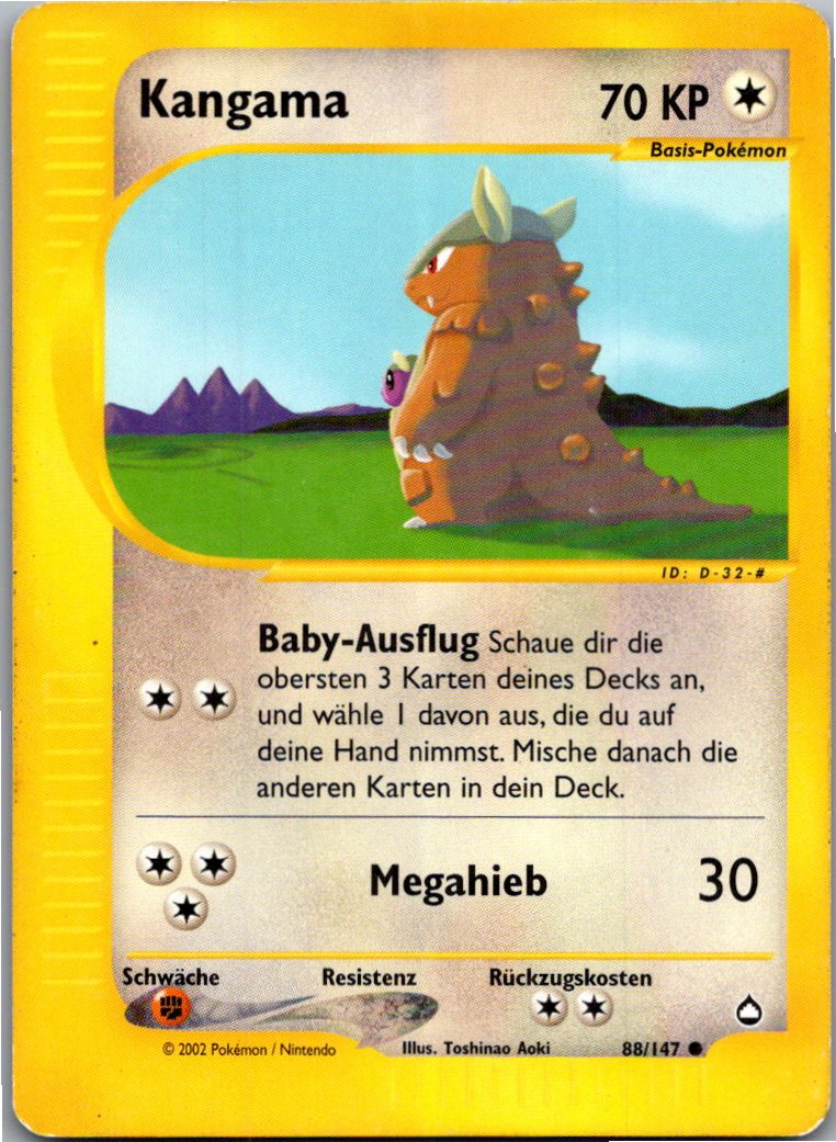 Kangama 88/147 Aquapolis – Vorderseite