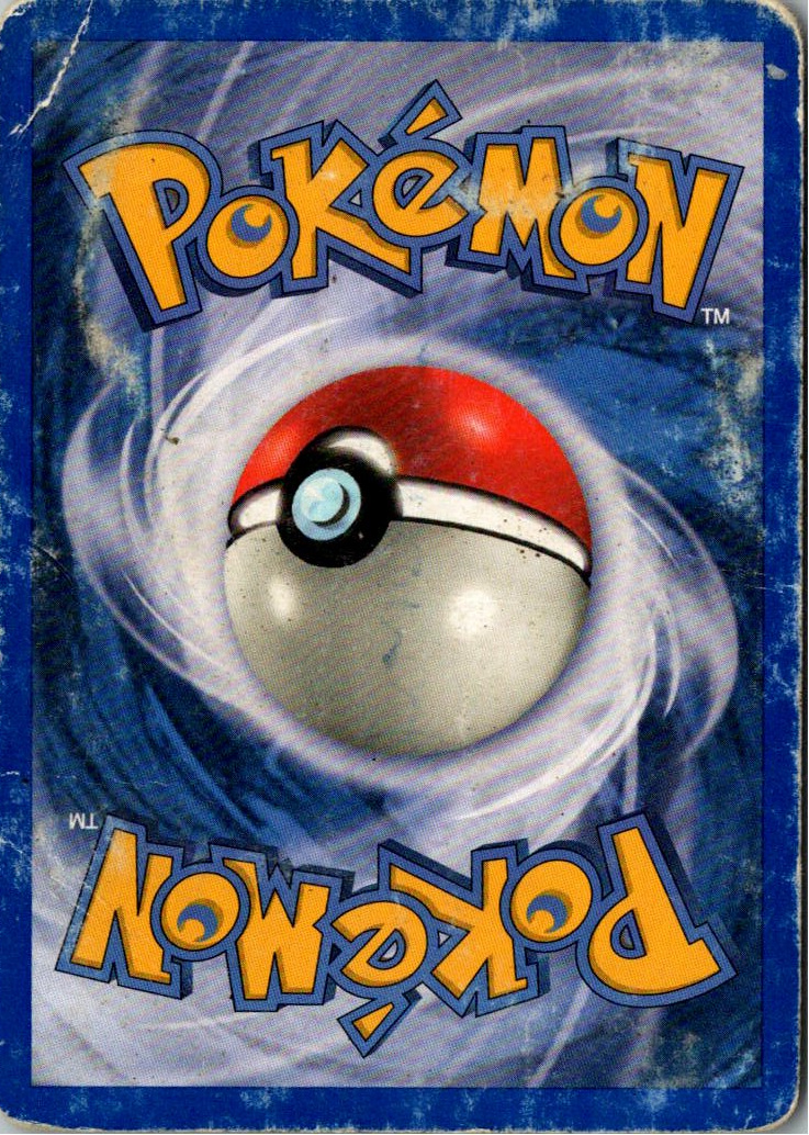 Sandslash Sandamer 41/62 Fossil – Rückseite