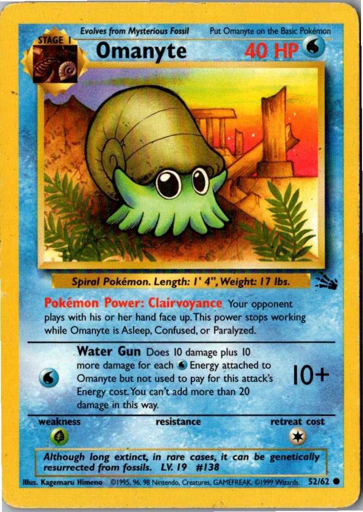 Omanyte Amonitas 52/62 Fossil – Vorderseite