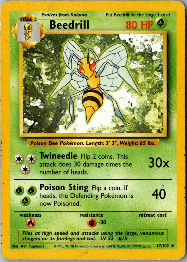 Beedrill Bibor 17/102 Grundset – Vorderseite