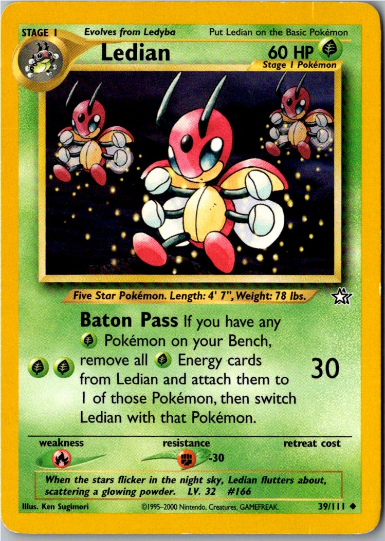 Ledian 39/111 Neo Genesis – Vorderseite