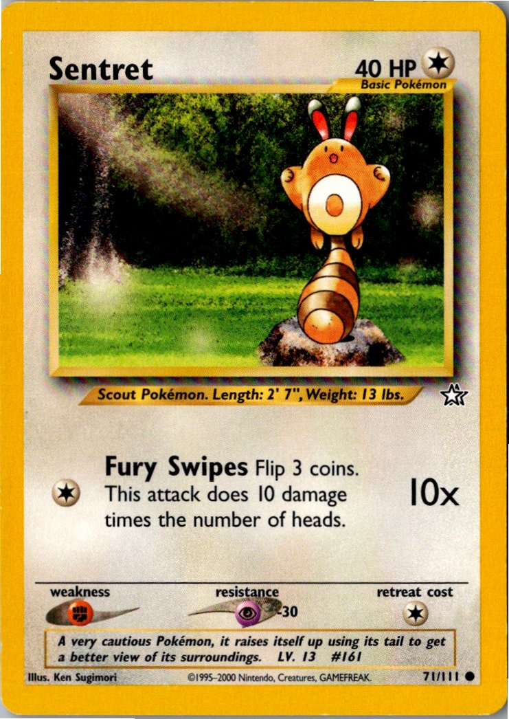 Sentret Wiesor 71/111 Neo Genesis – Vorderseite