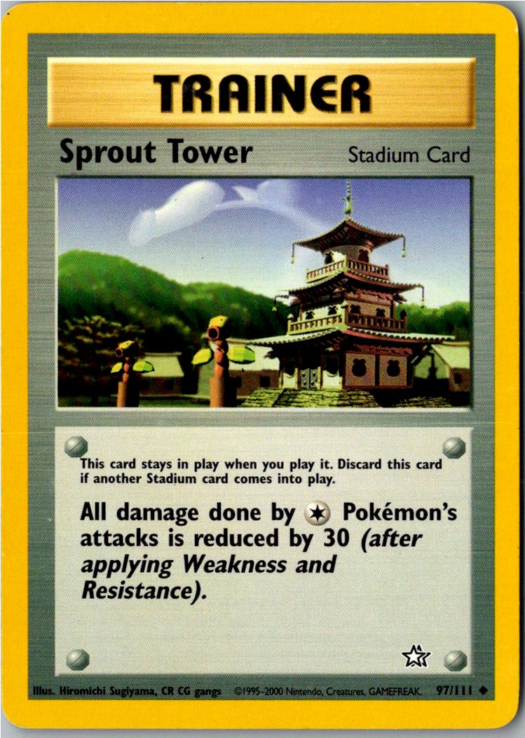Sprout Tower Sprösslings-Turm 97/111 Neo Genesis – Vorderseite