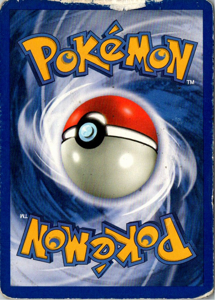 Ponyta Ponita 64/82 Team Rocket – Rückseite