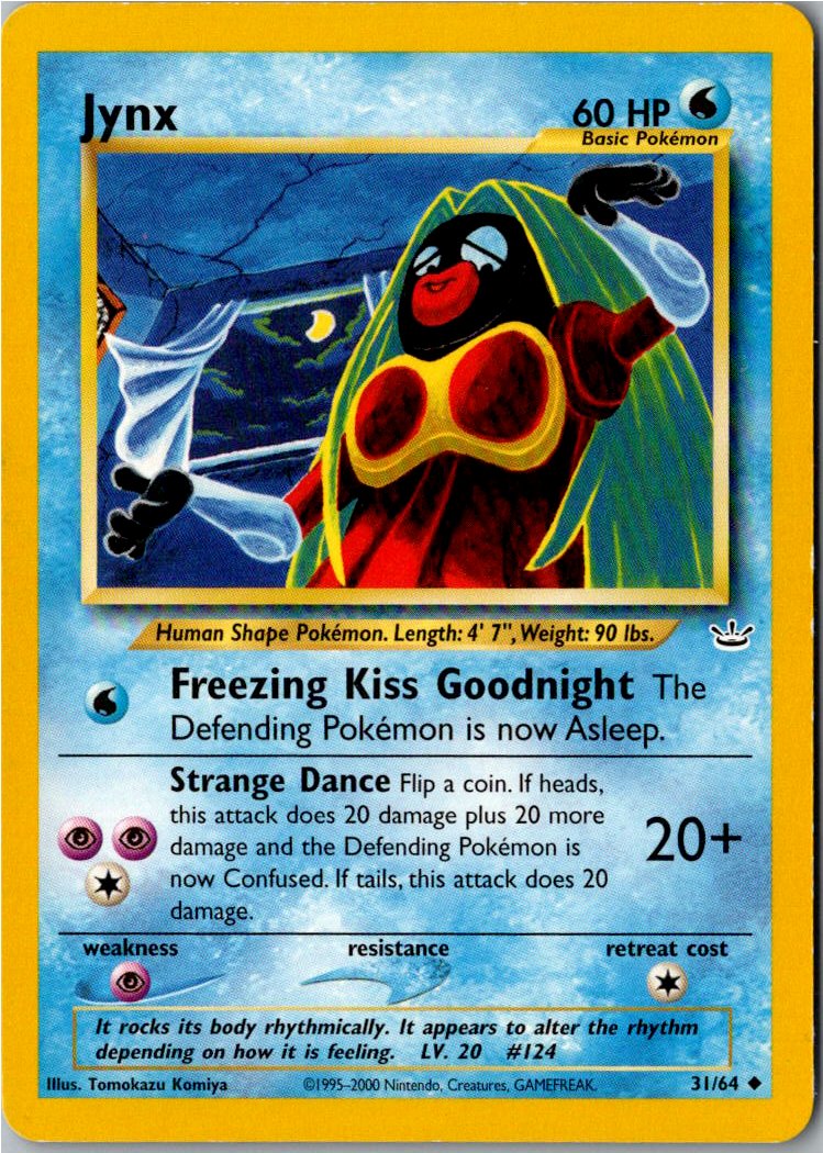 Jynx Rossana 31/64 Neo Revelation – Vorderseite