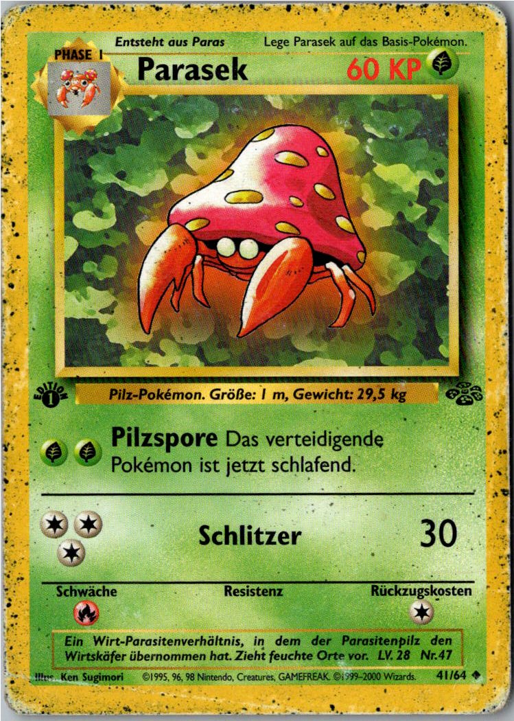 Parasek 41/64 Dschungel – Vorderseite