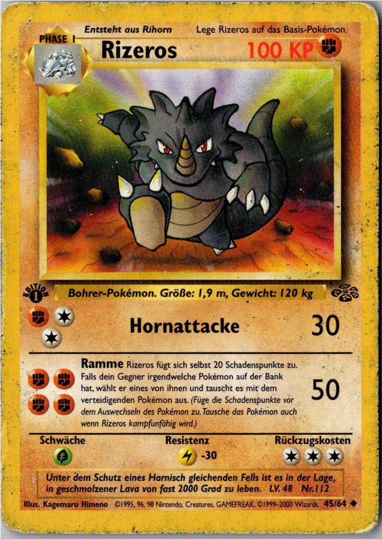 Rizeros 45/64 Dschungel – Vorderseite