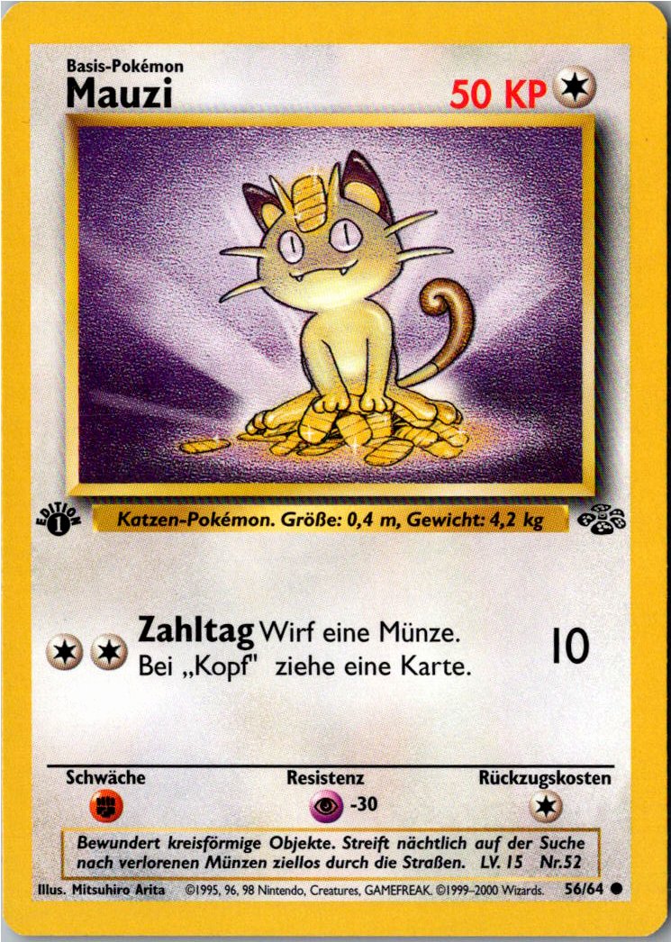 Mauzi 56/64 Dschungel – Vorderseite