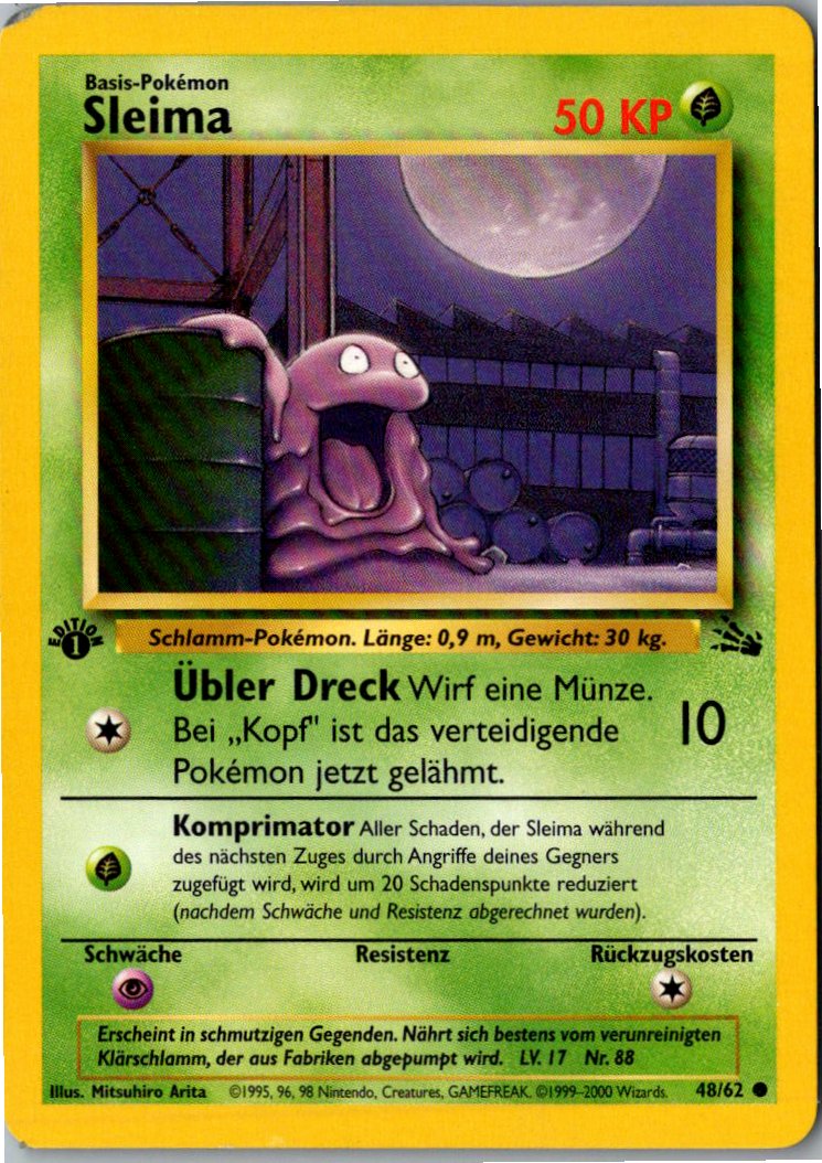 Sleima 48/62 Fossil – Vorderseite