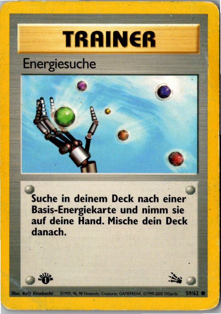 Energiesuche 59/62 Fossil – Vorderseite