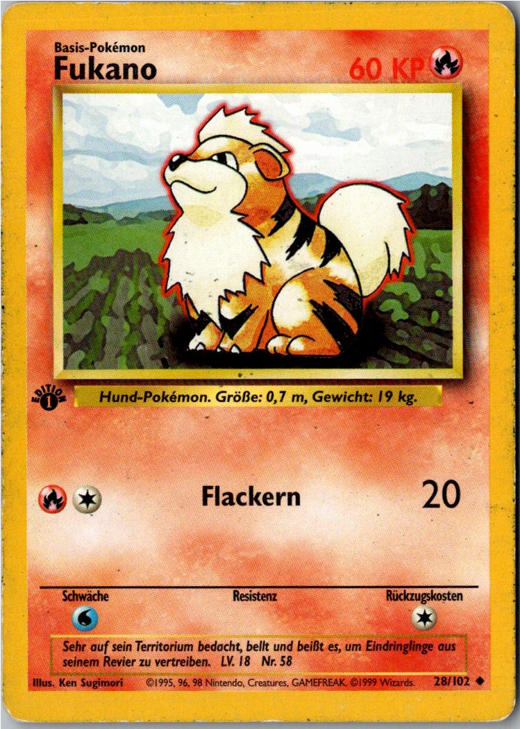 Fukano 28/102 Grundset – Vorderseite
