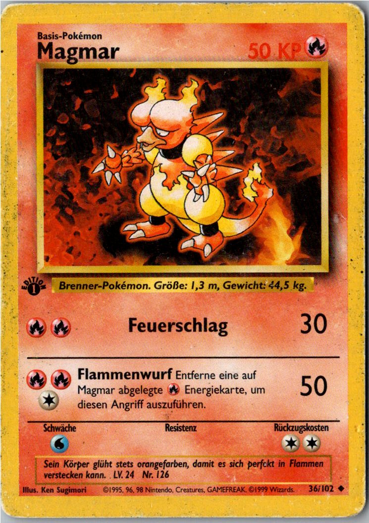 Magmar 36/102 Grundset – Vorderseite