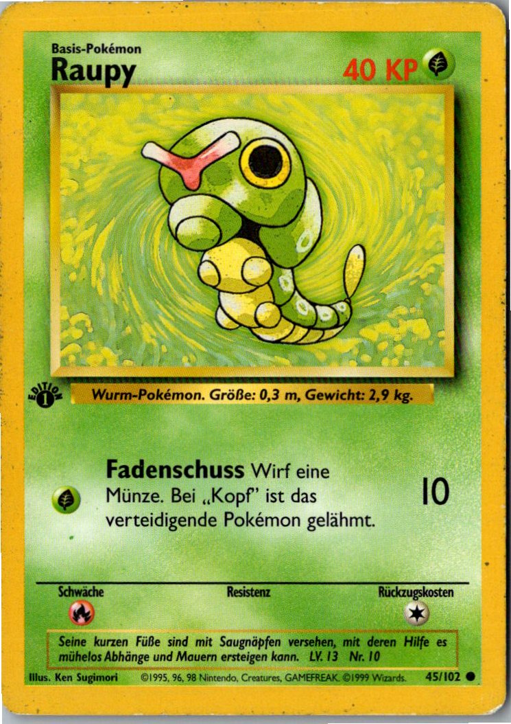 Raupy 45/102 Grundset – Vorderseite