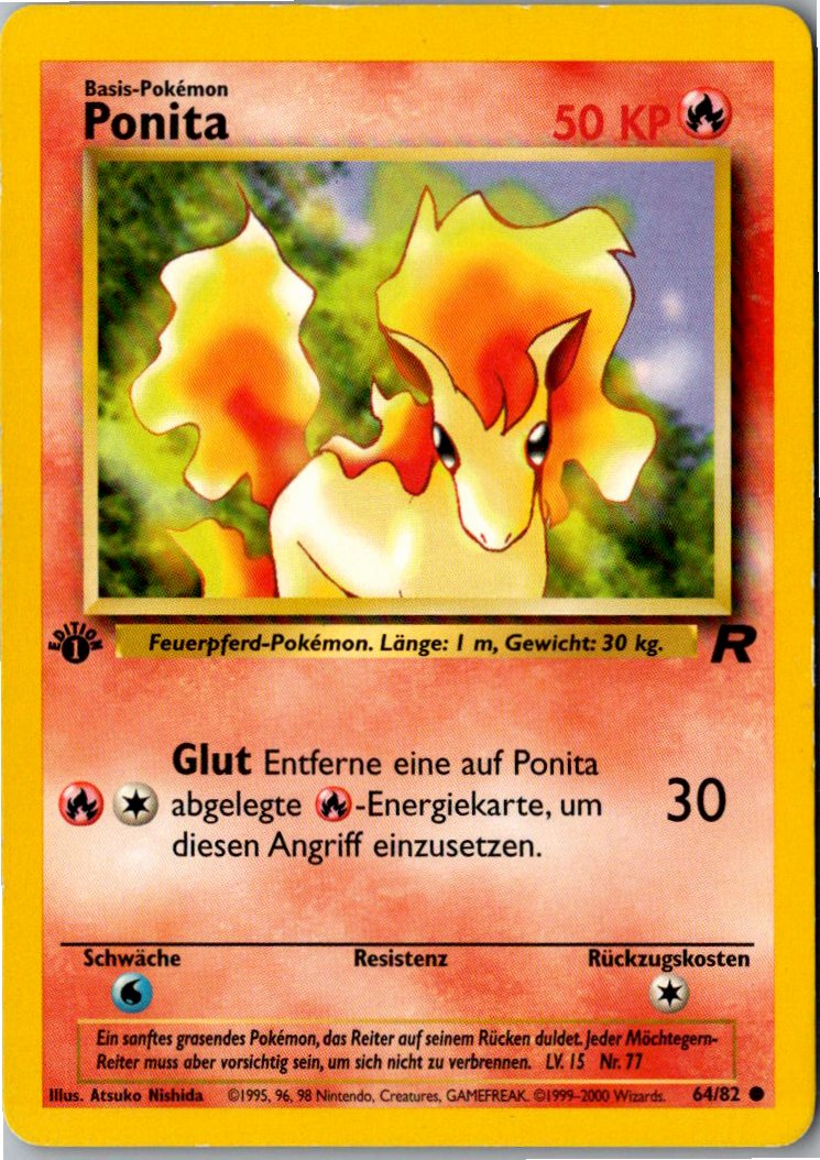 Ponita 64/82 Team Rocket – Vorderseite
