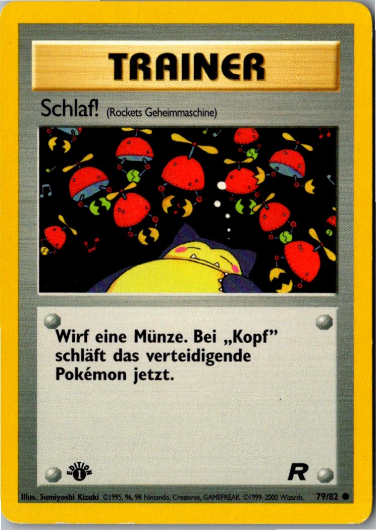Schlaf! 79/82 Team Rocket – Vorderseite