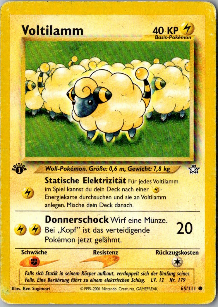 Voltilamm 65/111 Neo Genesis – Vorderseite
