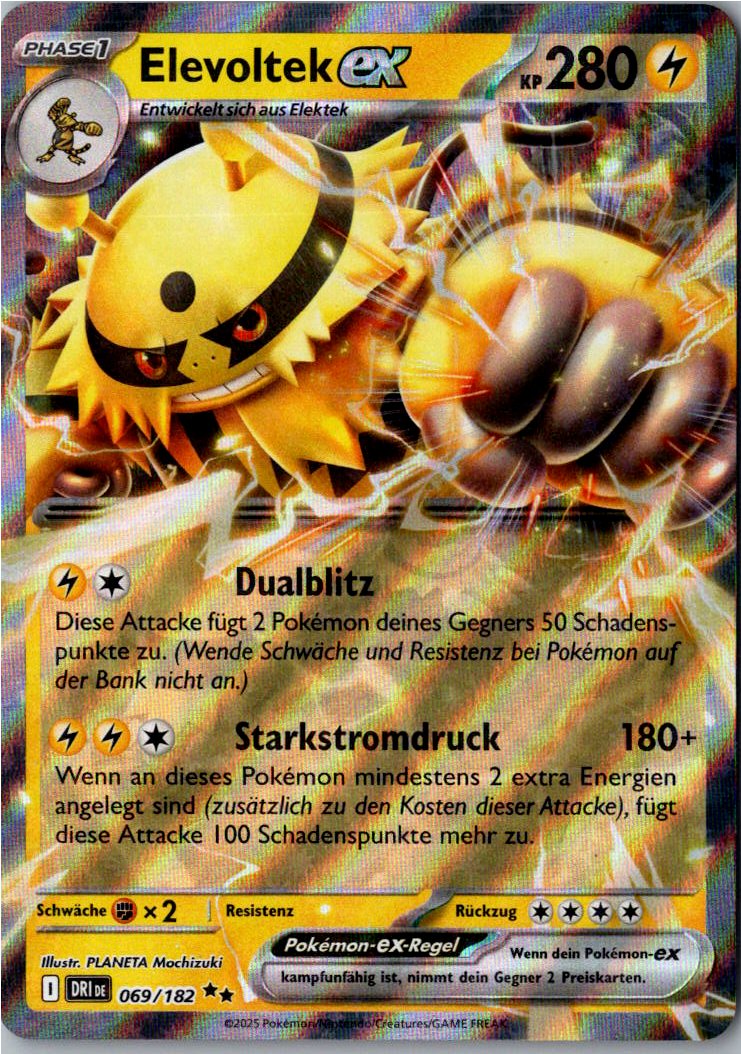 Elevoltek ex 069/182 Ewige Rivalen – Vorderseite