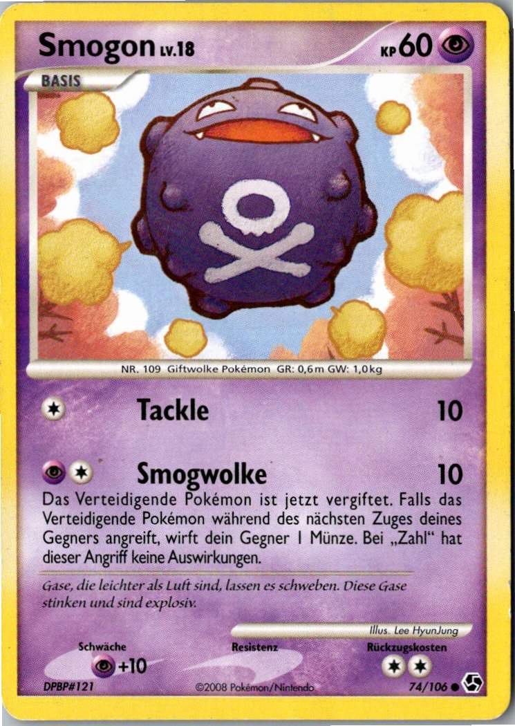 Smogon 74/106 Epische Begegnungen – Vorderseite
