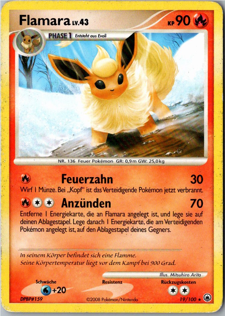 Flamara 19/100 Majestätischer Morgen – Vorderseite