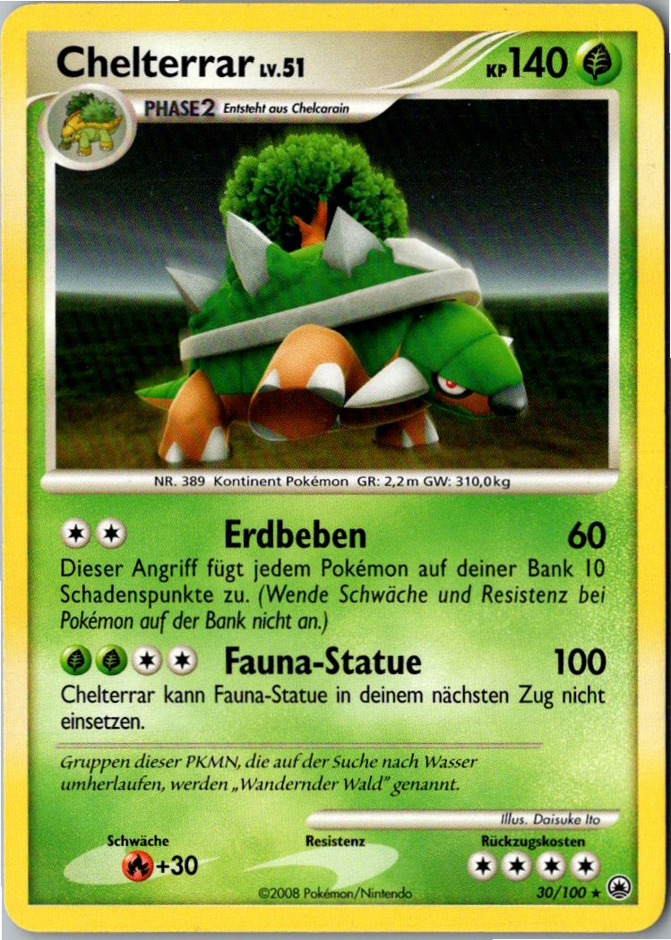 Chelterrar 30/100 Majestätischer Morgen – Vorderseite