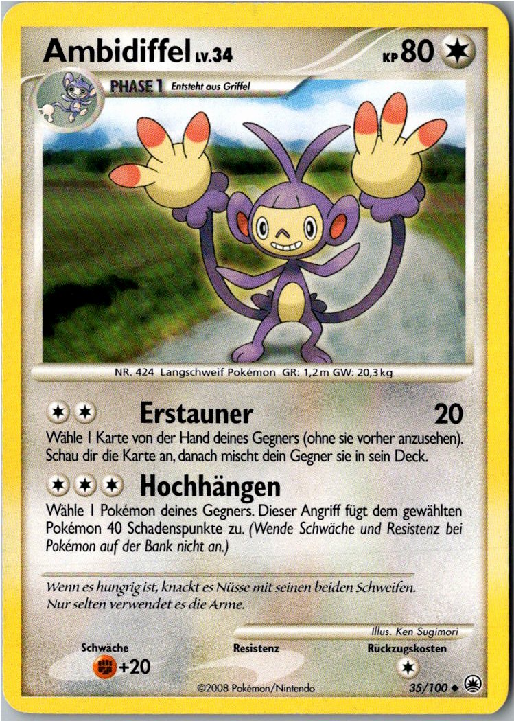 Ambidiffel 35/100 Majestätischer Morgen – Vorderseite