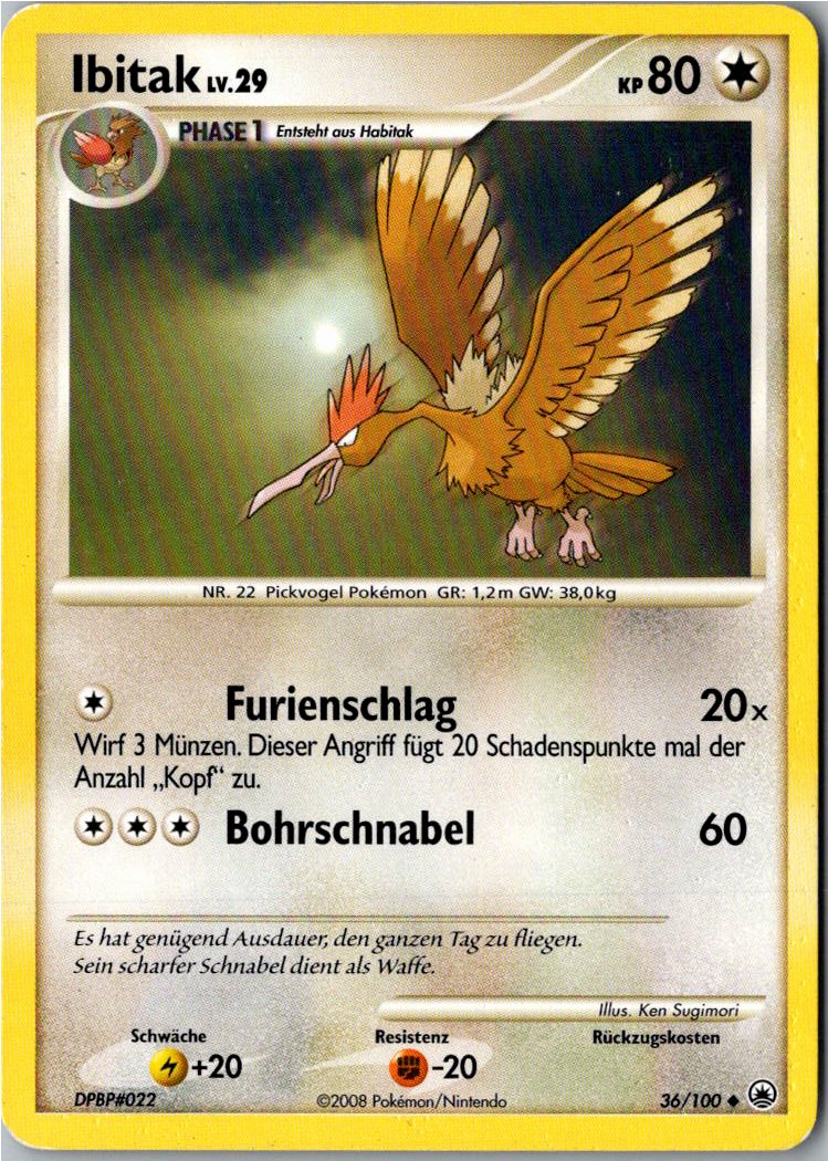 Ibitak 36/100 Majestätischer Morgen – Vorderseite