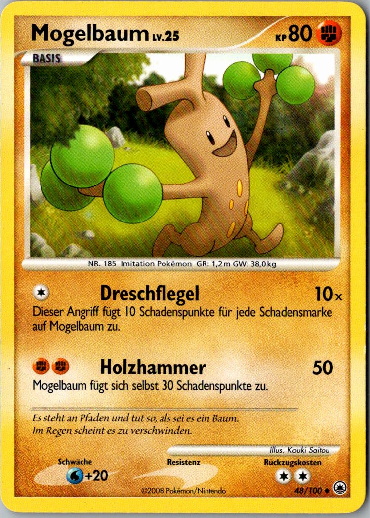 Mogelbaum 48/100 Majestätischer Morgen – Vorderseite