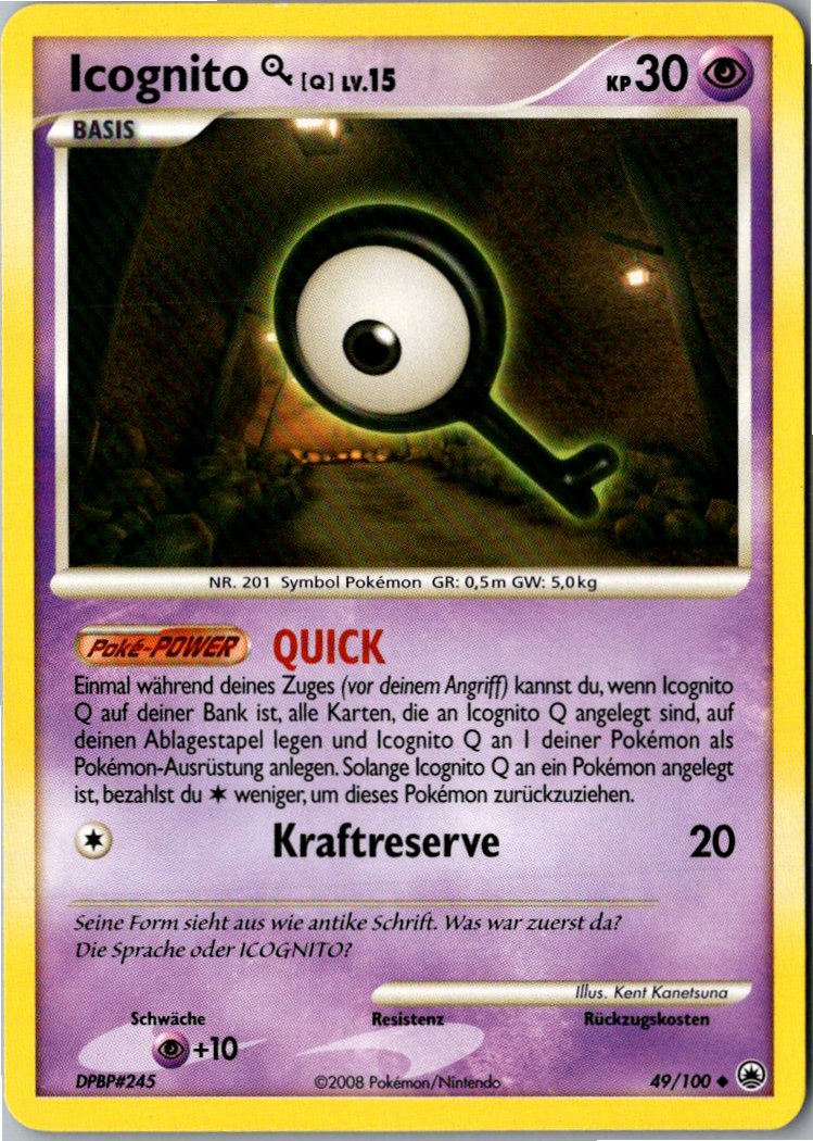Icognito Q 49/100 Majestätischer Morgen – Vorderseite