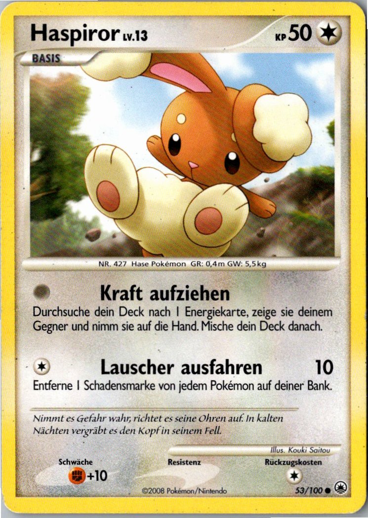 Haspiror 53/100 Majestätischer Morgen – Vorderseite