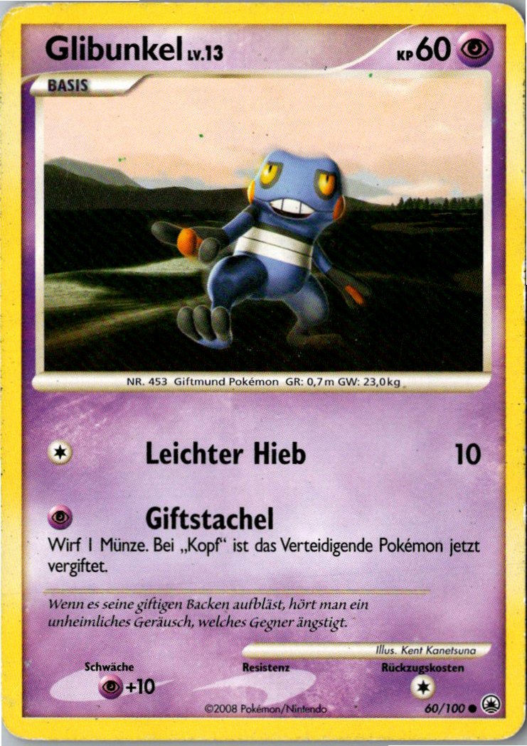 Glibunkel 60/100 Majestätischer Morgen – Vorderseite
