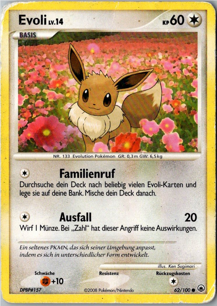 Evoli 62/100 Majestätischer Morgen – Vorderseite