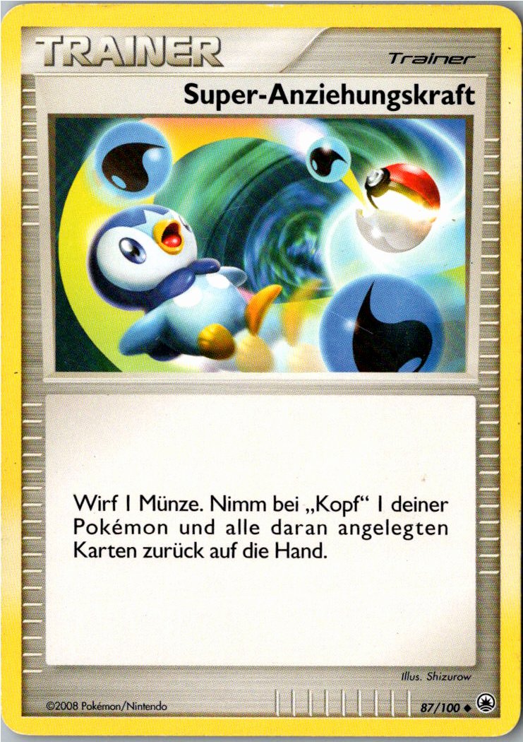 Super-Anziehungskraft 87/100 Majestätischer Morgen – Vorderseite