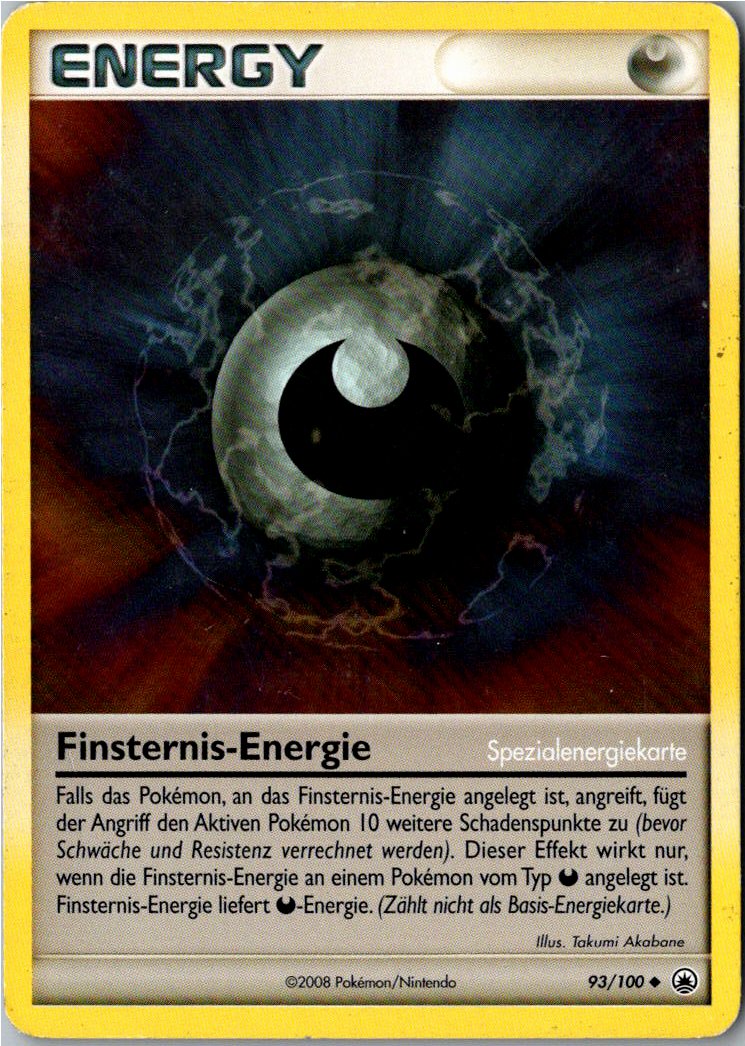 Finsternis-Energie 93/100 Majestätischer Morgen – Vorderseite