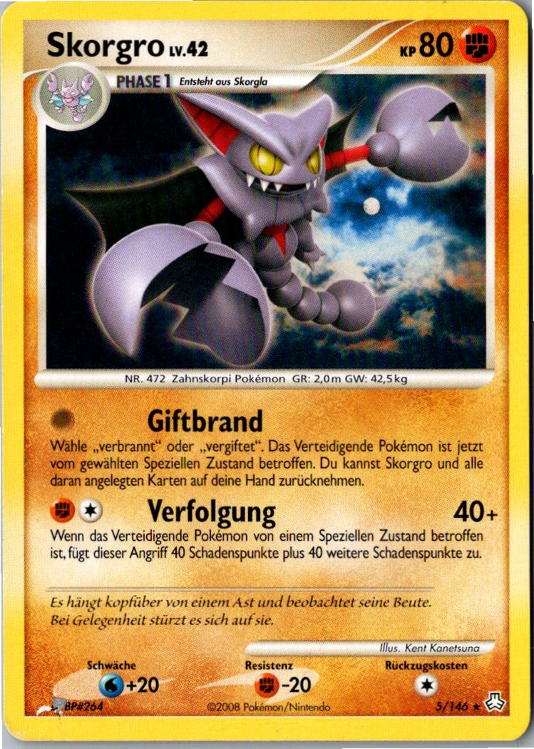 Skorgro 5/146 Erwachte Legenden – Vorderseite