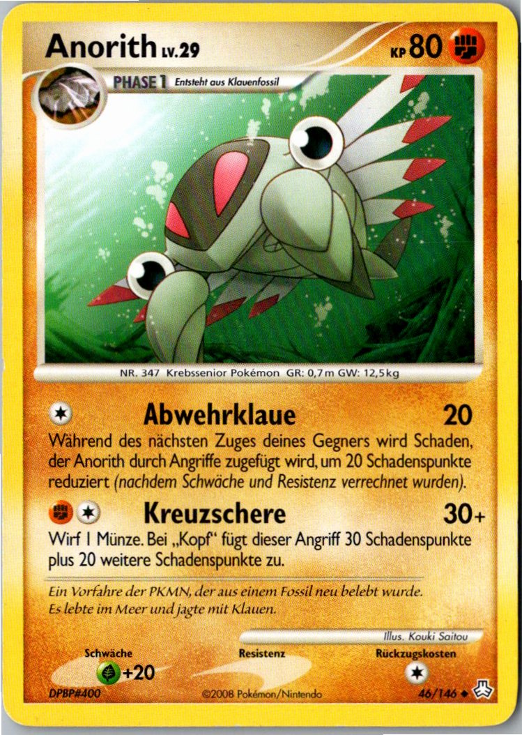Anorith 46/146 Erwachte Legenden – Vorderseite