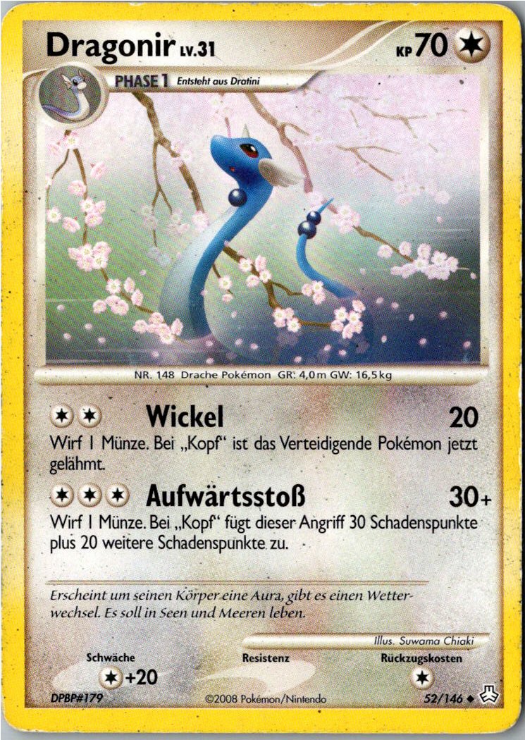 Dragonir 52/146 Erwachte Legenden – Vorderseite