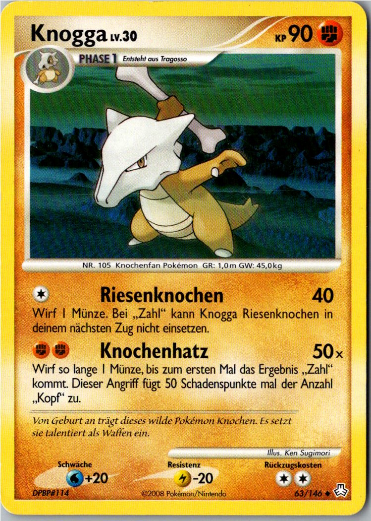 Knogga 63/146 Erwachte Legenden – Vorderseite