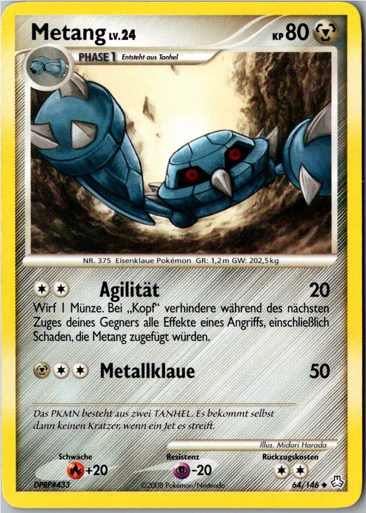 Metang 64/146 Erwachte Legenden – Vorderseite