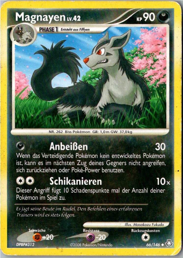 Magnayen 66/146 Erwachte Legenden – Vorderseite